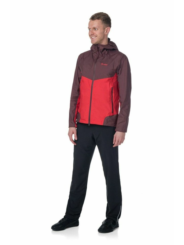 Kilpi Moška zunanja jakna Kilpi HURRICANE-M Rdeča