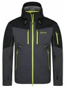 Kilpi Moška zunanja nepremočljiva jakna Kilpi HASTAR-M Temno siva