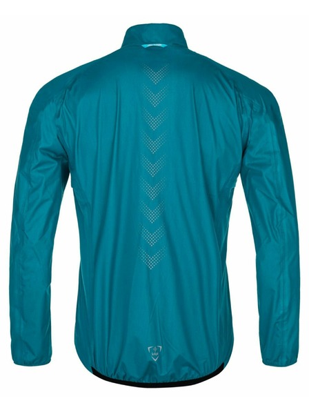 Kilpi Moška kolesarska nepremočljiva jakna Kilpi RAINAR-M Turkizna