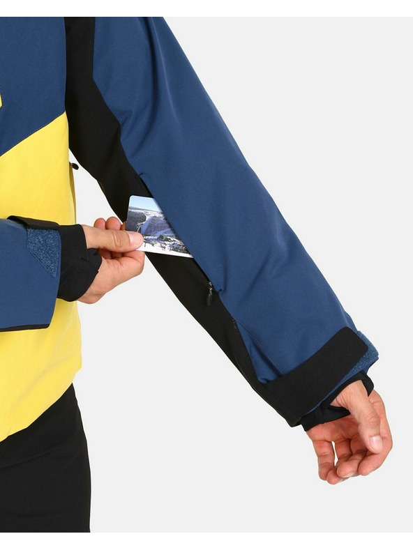 Kilpi Moška smučarska jakna Kilpi TONNSI-M Rumena