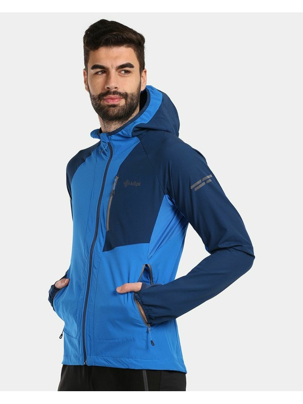 Kilpi Moška softshell tekaška jakna Kilpi BALEO-M Modra