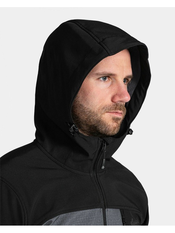 Kilpi Moška softshell jakna Kilpi RAVIO-M Temno siva