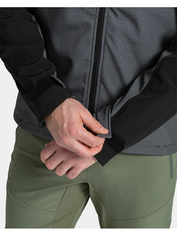Kilpi Moška softshell jakna Kilpi RAVIO-M Temno siva