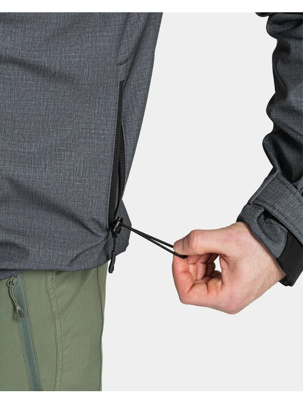 Kilpi Moška softshell jakna Kilpi RAVIO-M Temno siva