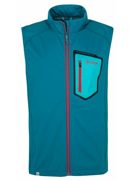 Kilpi Moška softshell telovka Kilpi RIELLO-M Turkizna