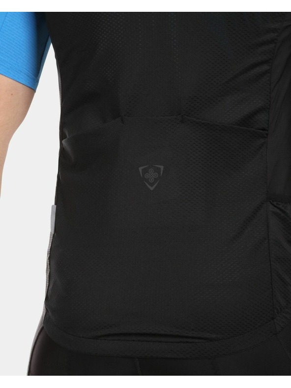 Kilpi Moški vetrni brezrokavnik Kilpi FLOW-M Črn