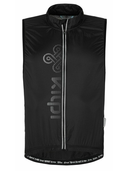 Kilpi Moški kolesarski brezrokavnik Kilpi FLOW-M Črn