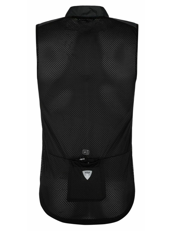 Kilpi Moški kolesarski brezrokavnik Kilpi FLOW-M Črn