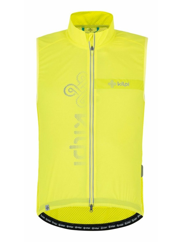 Kilpi Moški kolesarski brezrokavnik Kilpi FLOW-M Svetlo zelen