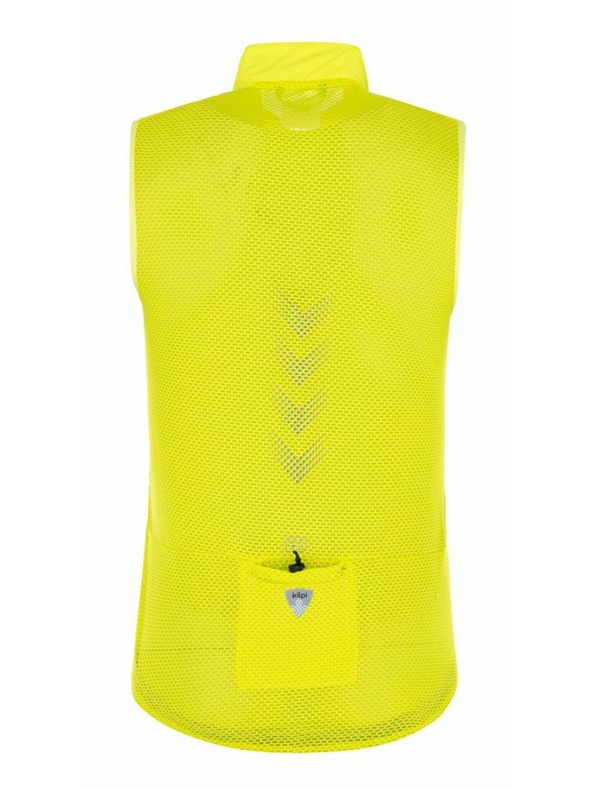 Kilpi Moški kolesarski brezrokavnik Kilpi FLOW-M Svetlo zelen