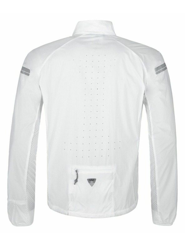 Kilpi Moška lahka tekaška jakna Kilpi TIRANO-M Bela