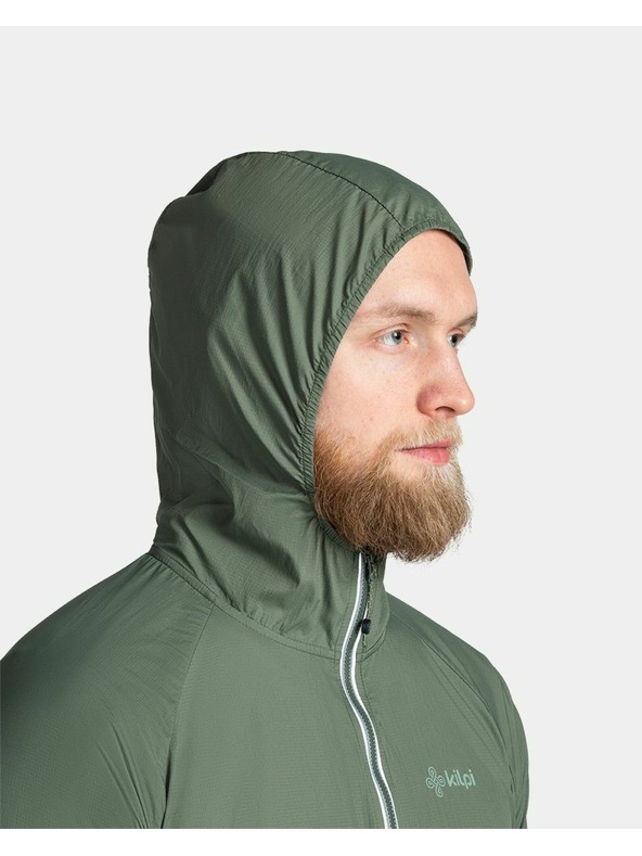 Kilpi Moška zunanja in tekaška vetrovka Kilpi ROSA-M Temno zelena