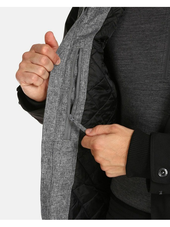 Kilpi Moška zimska topla jakna Kilpi ALPHA-M Črna