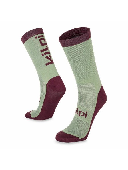 Kilpi Unisex športne nogavice Kilpi BORENY-U Temno rdeča