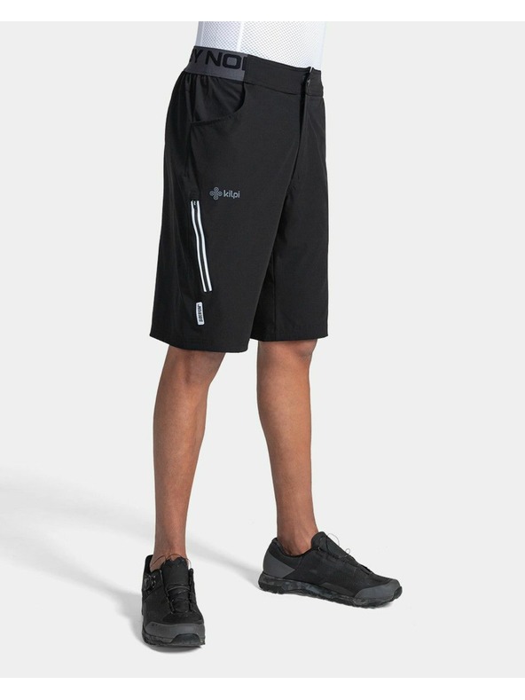 Kilpi Moške kolesarske kratke hlače Kilpi TRACKEE-M Črna