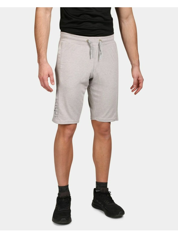 Kilpi Moške bombažne kratke hlače Kilpi TUSCON-M Svetlo siva