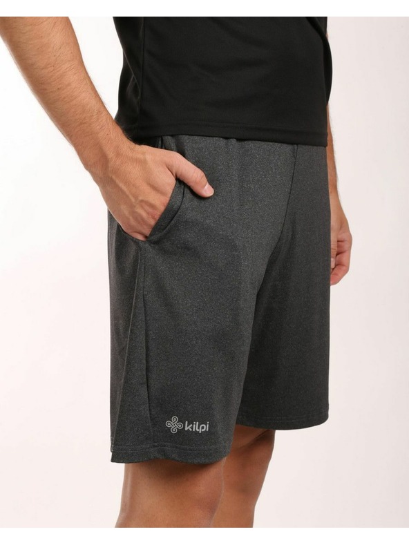 Kilpi Moške hlače za fitnes Kilpi NANTES-M črna