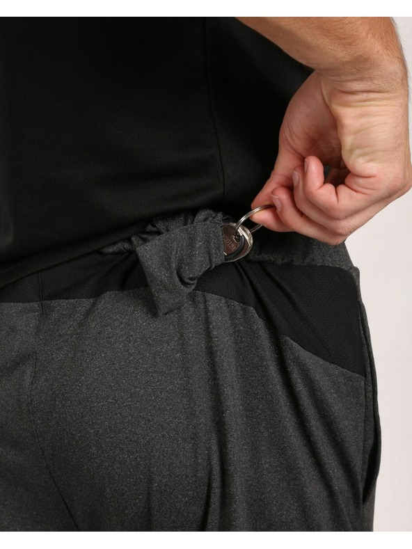 Kilpi Moške hlače za fitnes Kilpi NANTES-M črna