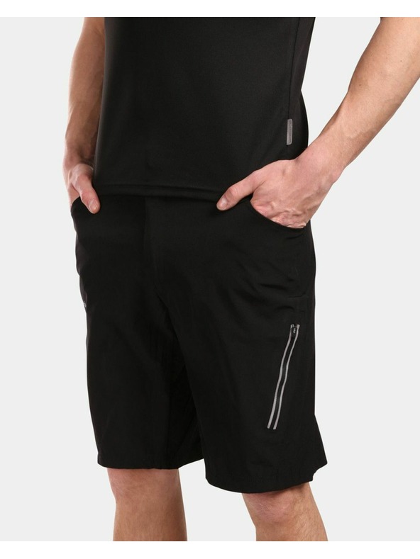Kilpi Moške kolesarske kratke hlače Kilpi TRACKEE-M Črna