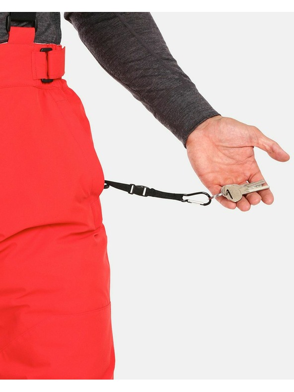 Kilpi Moške smučarske hlače Kilpi MIMAS-M Rdeča