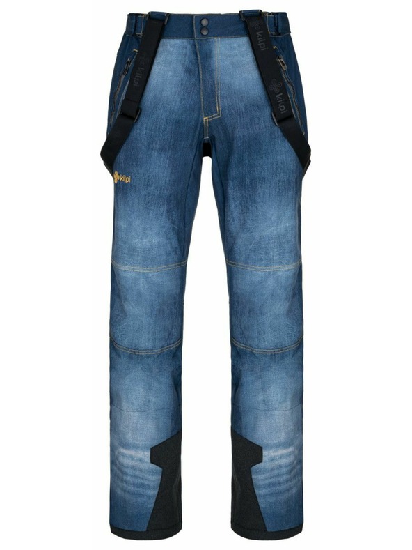 Kilpi Moške softshell smučarske hlače Kilpi JEANSO-M Temno modra