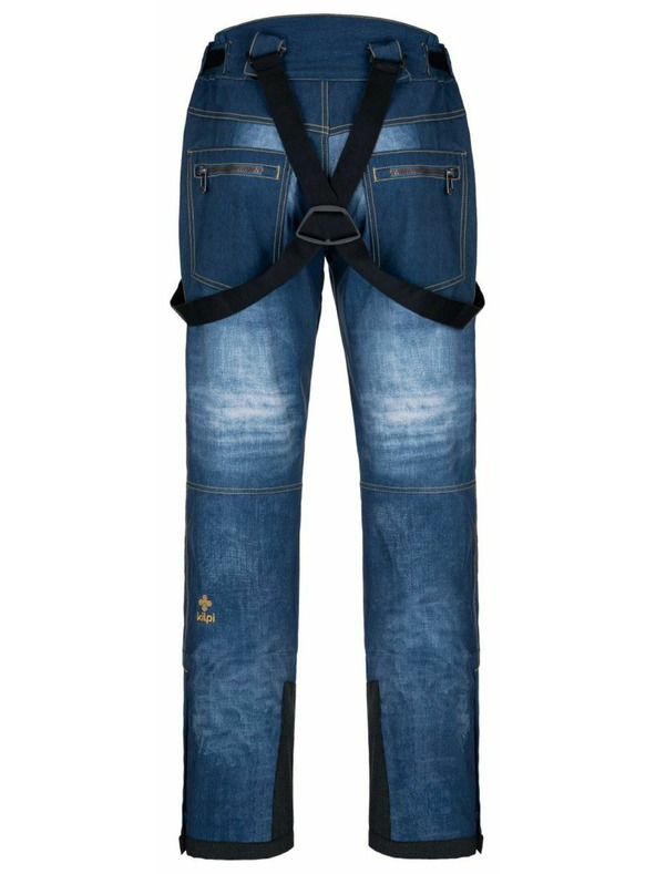 Kilpi Moške softshell smučarske hlače Kilpi JEANSO-M Temno modra