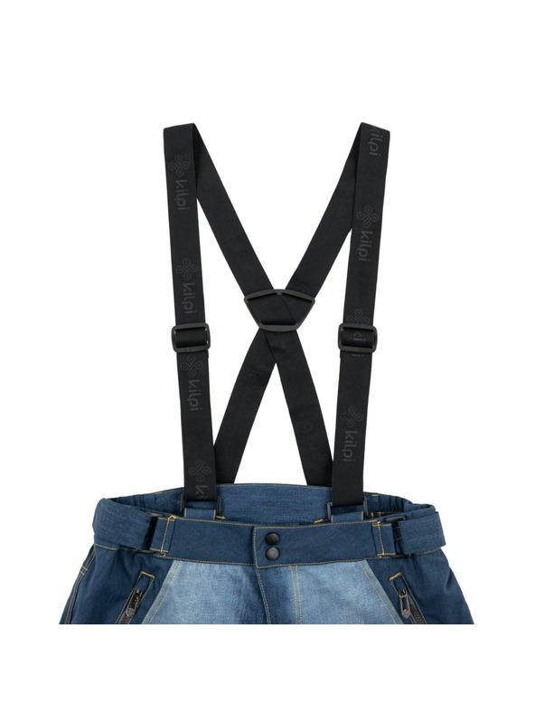 Kilpi Moške softshell smučarske hlače Kilpi JEANSO-M Temno modra