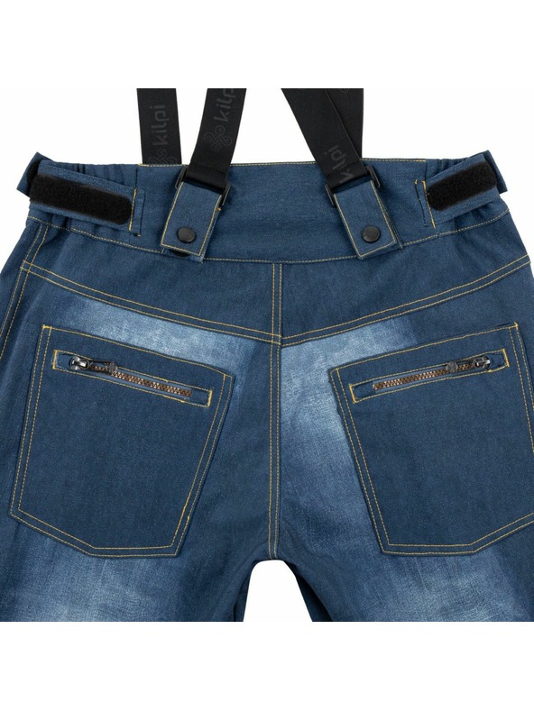 Kilpi Moške softshell smučarske hlače Kilpi JEANSO-M Temno modra