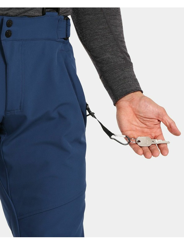 Kilpi Moške softshell smučarske hlače Kilpi RHEA-M Dark Blue