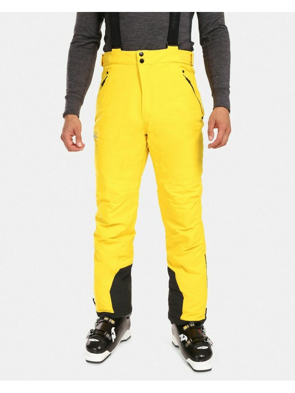 Kilpi Moške smučarske hlače Kilpi METHONE-M Rumena