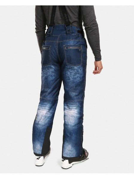 Kilpi Moške smučarske hlače Kilpi DENIMO-M Temno modra