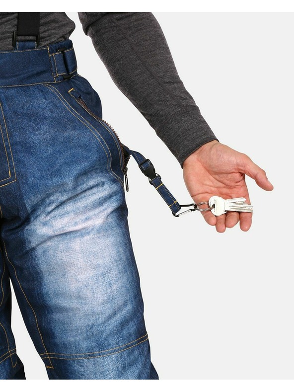 Kilpi Moške smučarske hlače Kilpi DENIMO-M Temno modra