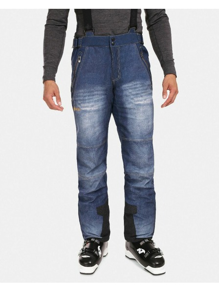 Kilpi Moške softshell smučarske hlače Kilpi JEANSO-M Temno modra