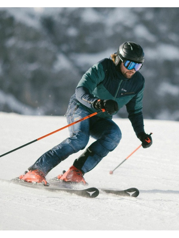 Kilpi Moške softshell smučarske hlače Kilpi JEANSO-M Temno modra