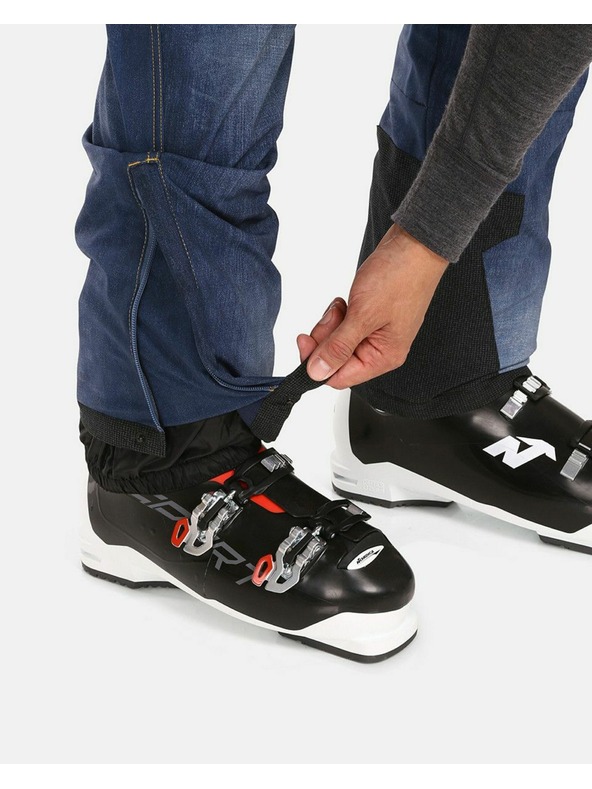 Kilpi Moške softshell smučarske hlače Kilpi JEANSO-M Temno modra