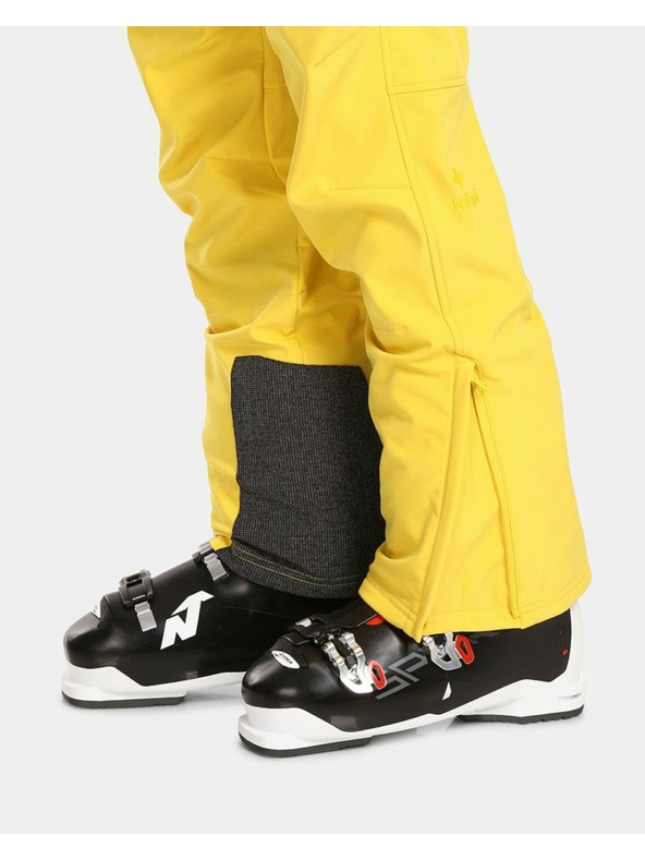 Kilpi Moške softshell smučarske hlače Kilpi RHEA-M Rumena