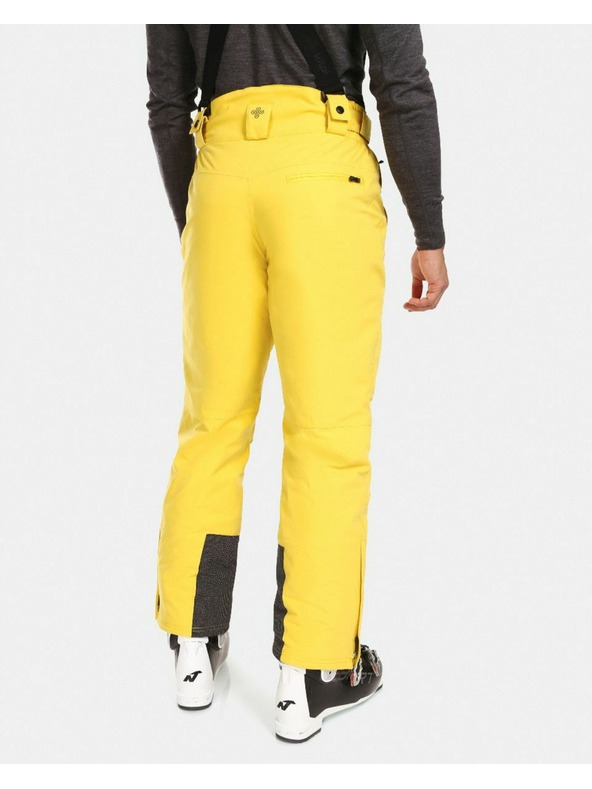 Kilpi Moške smučarske hlače KILPI MIMAS-M Rumena
