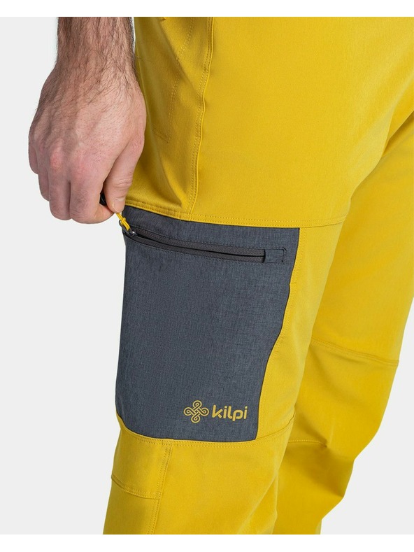 Kilpi Moške outdoor hlače Kilpi LIGNE-M Zlata