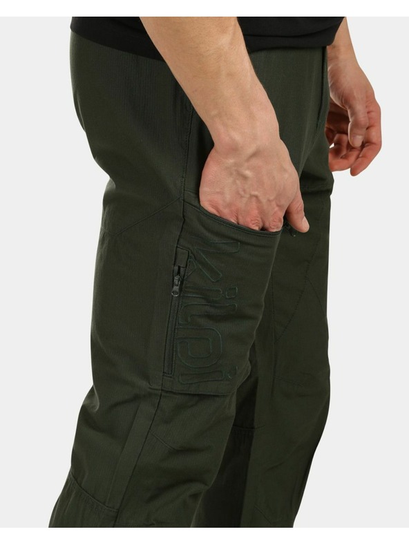 Kilpi Moške outdoor hlače Kilpi JASPER-M Temno zelena