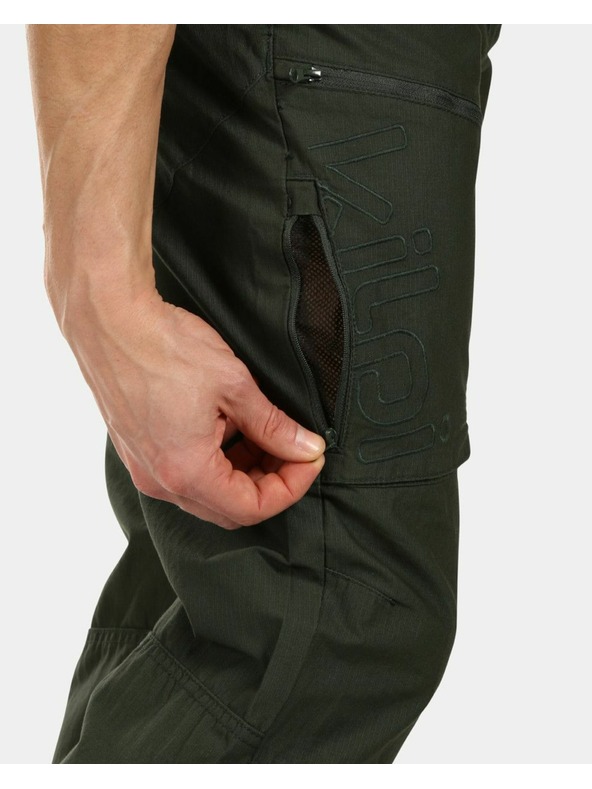 Kilpi Moške outdoor hlače Kilpi JASPER-M Temno zelena