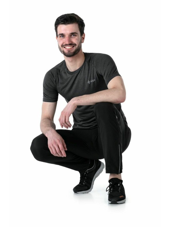 Kilpi Kilpi HEYES-M Moške tekaške hlače črne