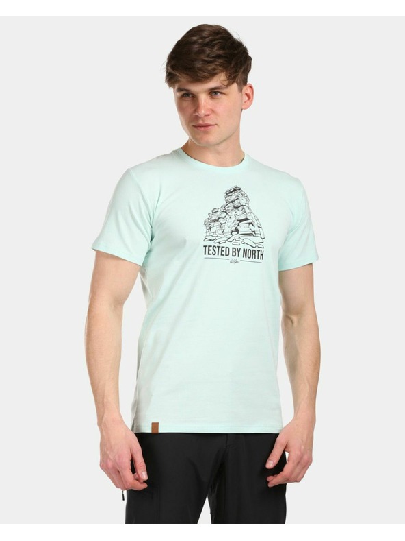 Kilpi Moška bombažna majica Kilpi DISCOVER-M Mentol