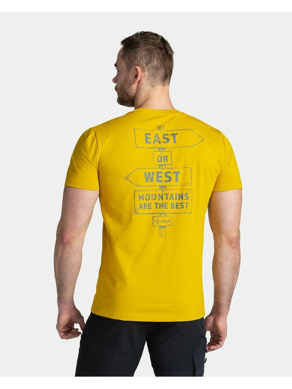 Kilpi Moška bombažna majica Kilpi BANDE-M Zlata