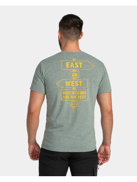 Kilpi Moška bombažna majica Kilpi BANDE-M Temno zelena