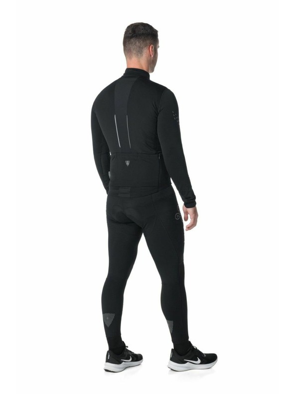 Kilpi Moški kolesarski dres z dolgimi rokavi Kilpi CAMPOS-M Črna