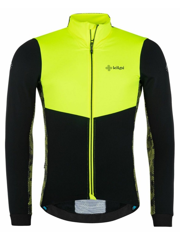 Kilpi Moški topel kolesarski dres Kilpi MOVETO-M Rumena