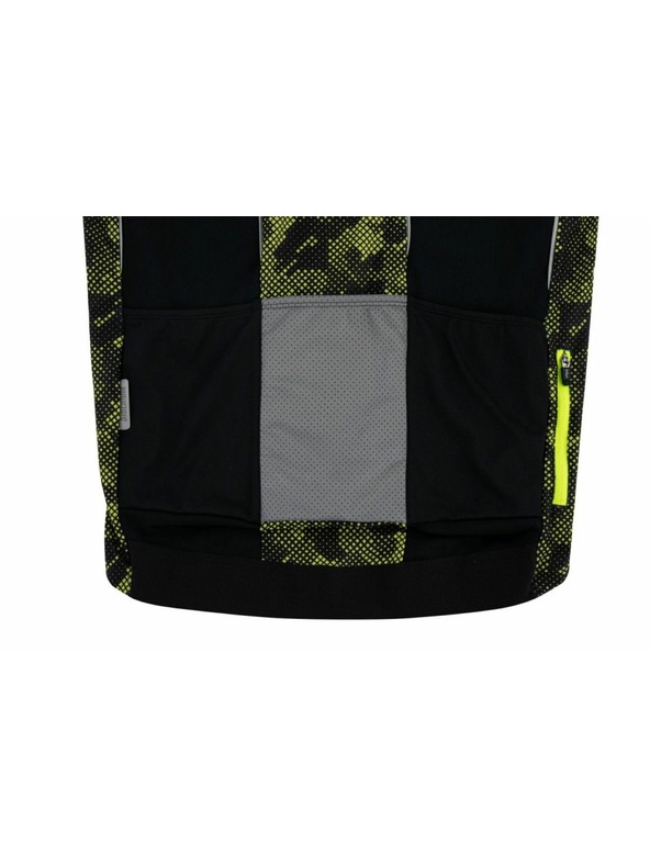 Kilpi Moški topel kolesarski dres Kilpi MOVETO-M Rumena