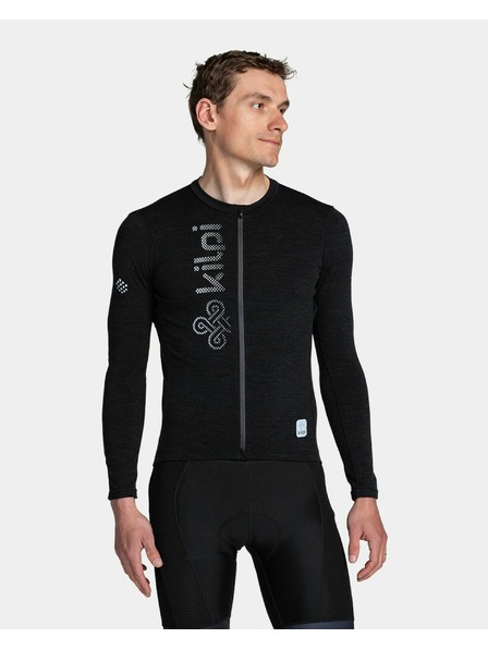 Kilpi Moški kolesarski dres z dolgimi rokavi Kilpi SONET-M Temno siva