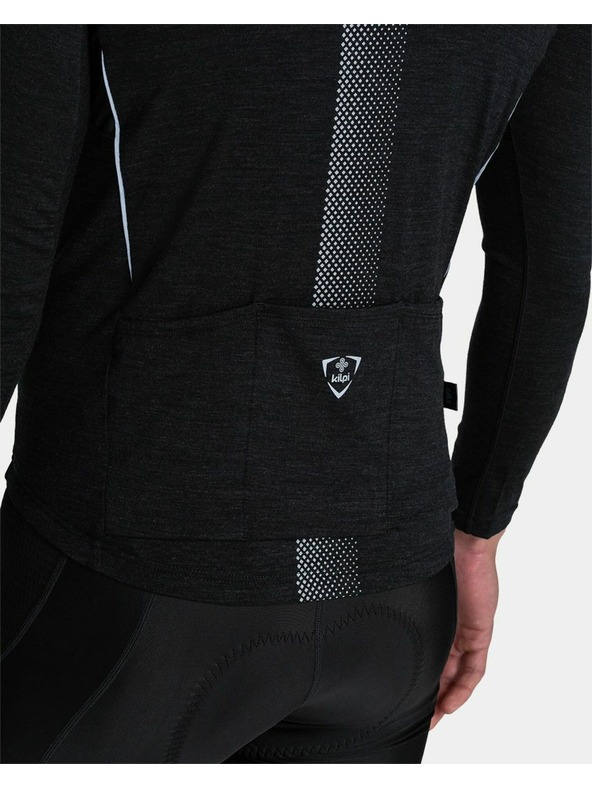 Kilpi Moški kolesarski dres z dolgimi rokavi Kilpi SONET-M Temno siva