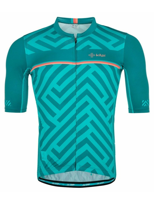 Kilpi Moški kolesarski dres Kilpi TINO-M Turkizna